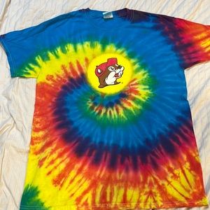 Tie Dye Buc-ee’s T-shirt size Men’s medium